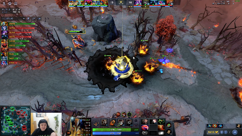 我在斗鱼看叫我老陈就好了直播DOTA2