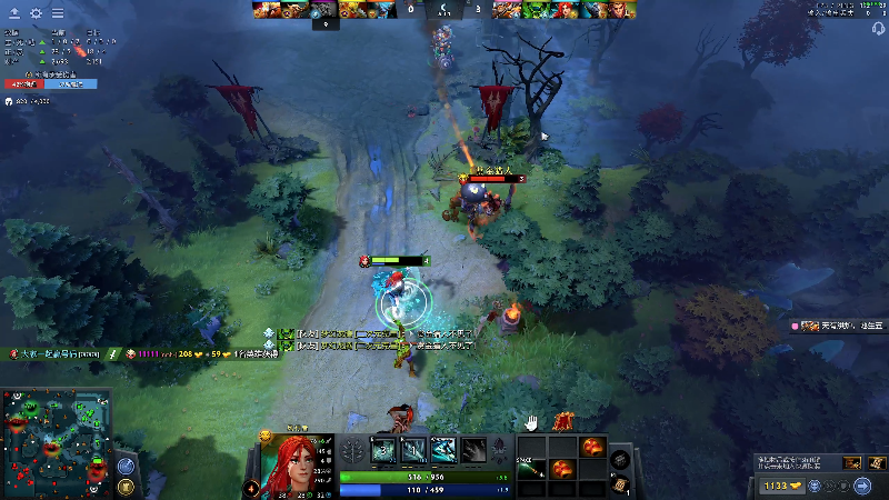 我在斗鱼看叫我老陈就好了直播DOTA2