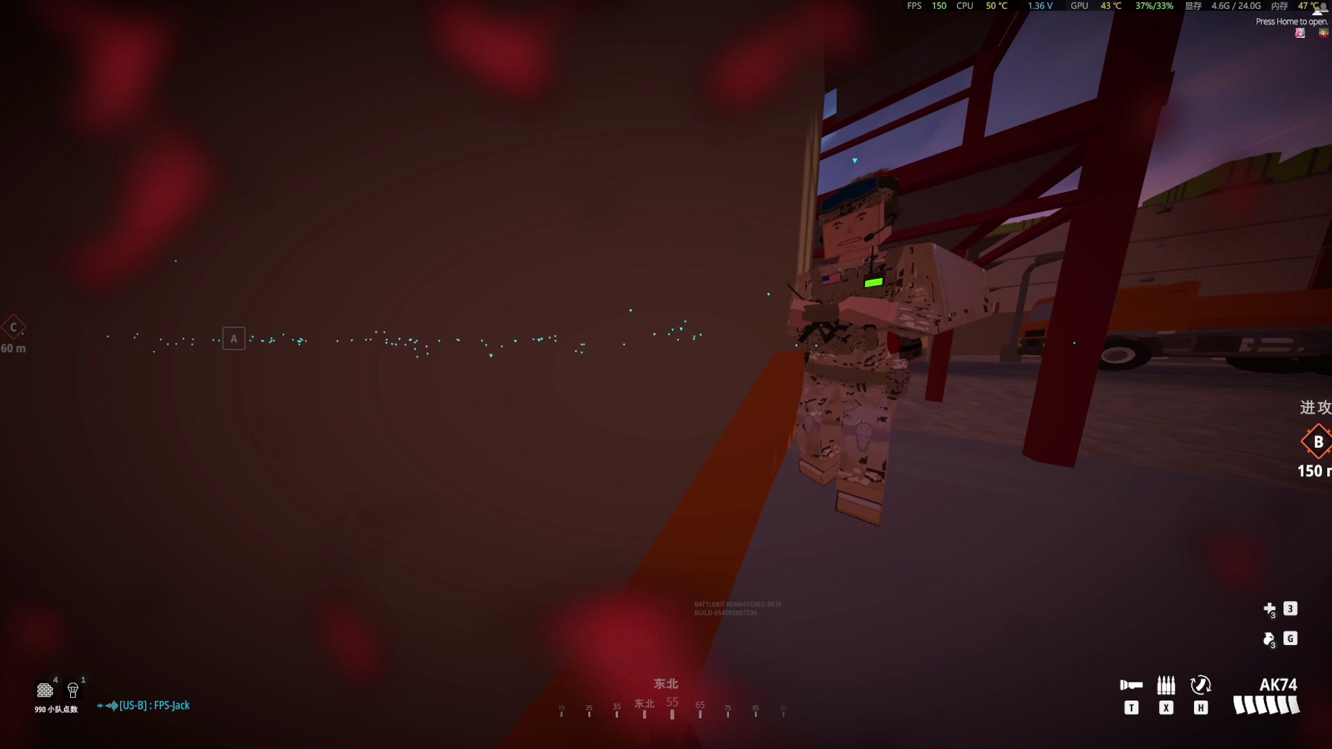 【2023-06-10 22点场】主播杰克曼：250人的战场 BattleBit Re