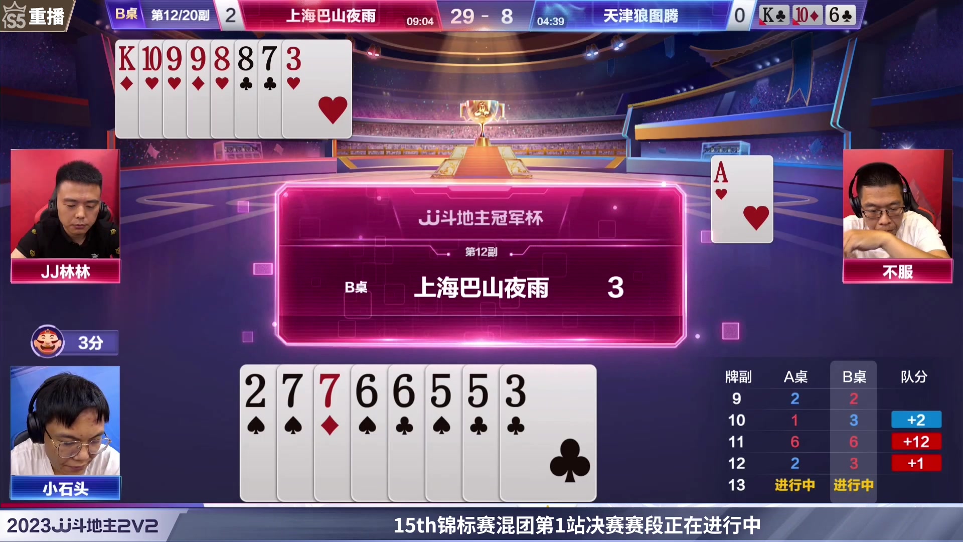 【2023-06-11 00点场】JJ斗地主官方：周日至周二，混团决赛段开打