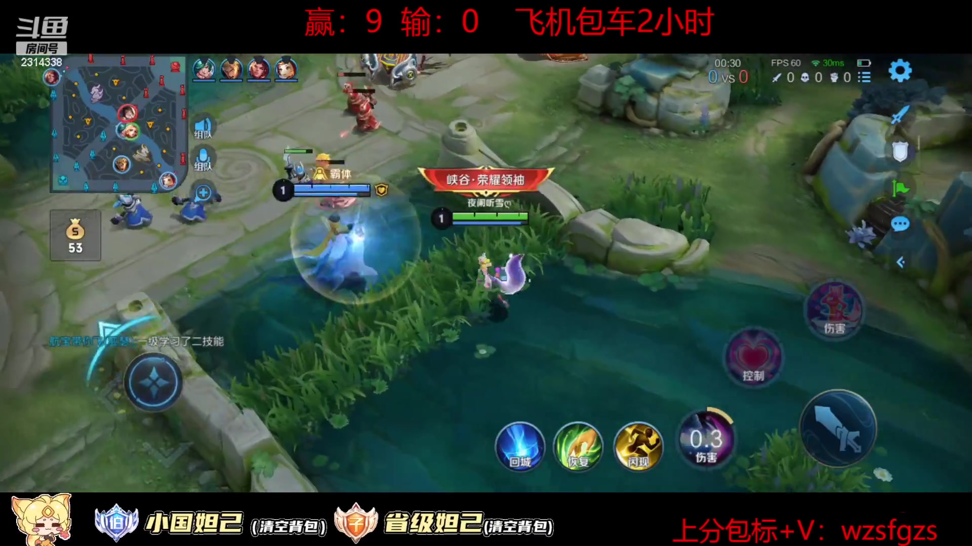 【2023-06-12 13点场】国服老狐狸：国服妲己：进来学技术了
