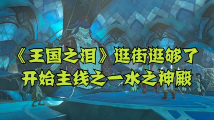 《王国之泪》逛街逛够了，开始主线之一水之神殿