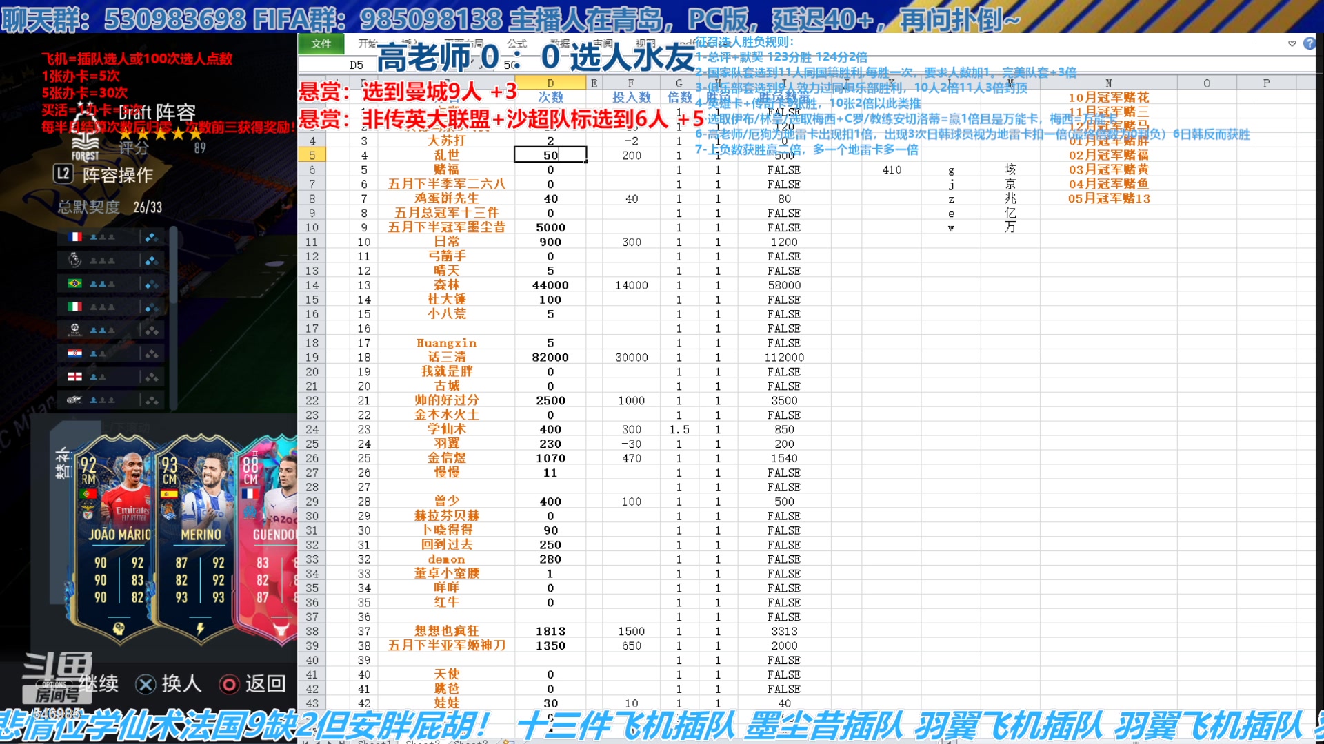 【2023-06-12 14点场】高老师爱足球：FIFA23征召选人，意大利意甲太惨啦~