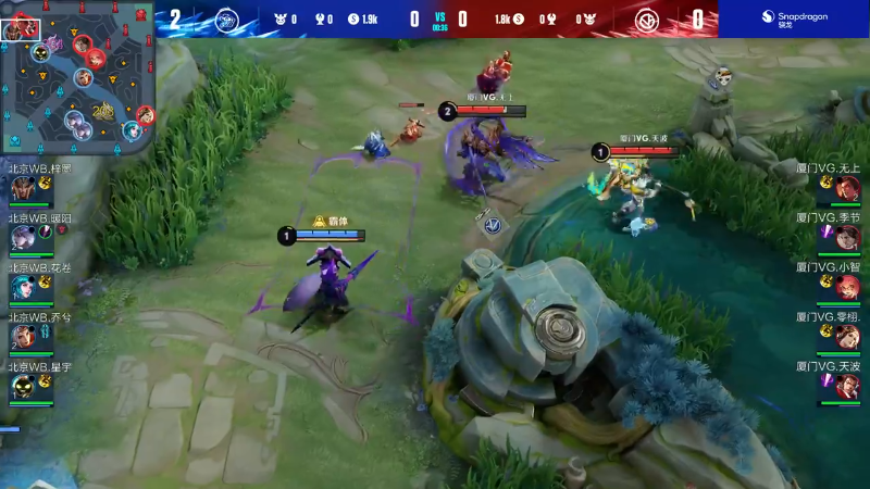 厦门VG VS 北京WB第3局-2023KPL夏季赛常规赛