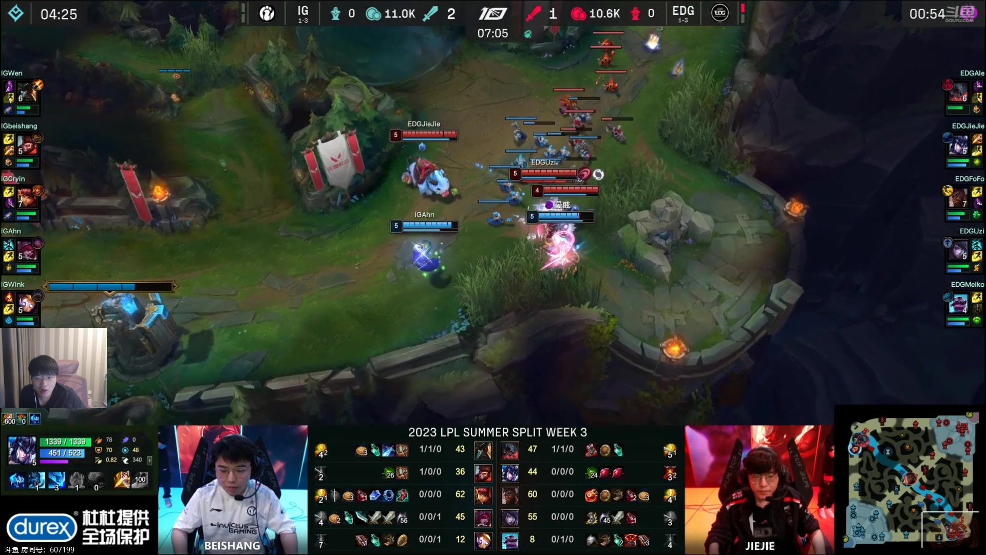 【2023-06-14 18点场】微笑：解说EDG打IG！