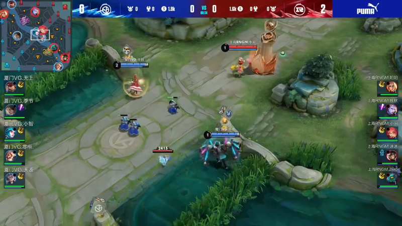 厦门VG VS 上海RNG.M第3局-2023KPL夏季赛常规赛