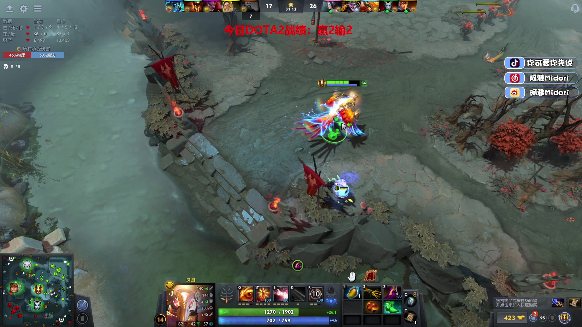 【2023-06-17 00点场】阿雅Midori：【阿雅】实在想不出标题啦