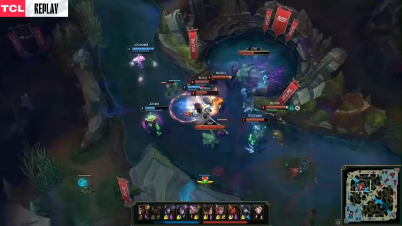 2023LPL夏季赛JDG 尺帝拿四杀，秀啊