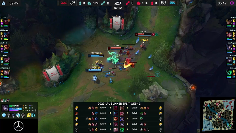 【英雄联盟】英雄联盟赛事的精彩时刻 20230619 01点场