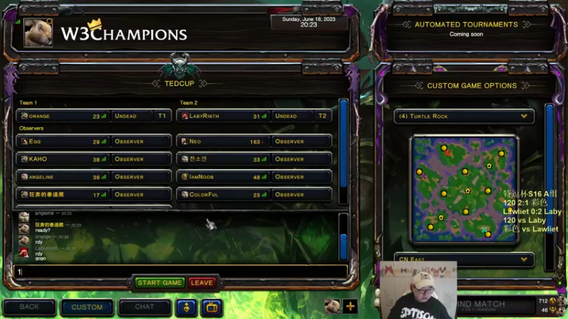 【TED出品】特逗杯S16 A组胜决 120 vs Laby 大招地狱火来袭