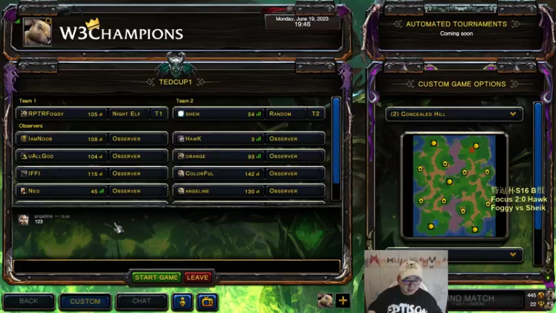 【TED出品】特逗杯S16 B组 Foggy vs Sheik 要做一晚上噩梦