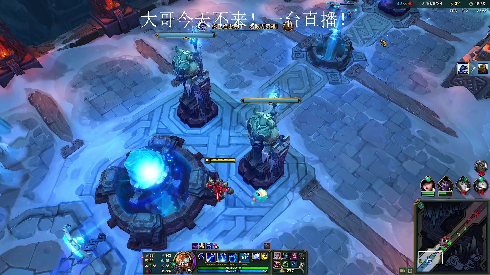 【2023-06-21 17点场】放逐大帝灬：新人一台直播！