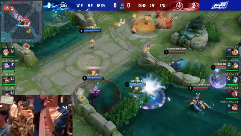 杭州LGDNBW VS 上海RNG.M第3局-2023KPL夏季赛常规赛