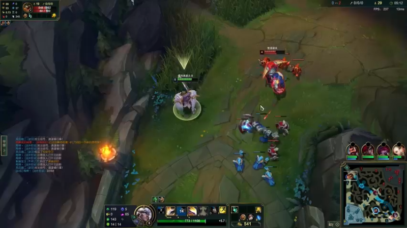 6月21日 盖伦vs鳄鱼 1拖4