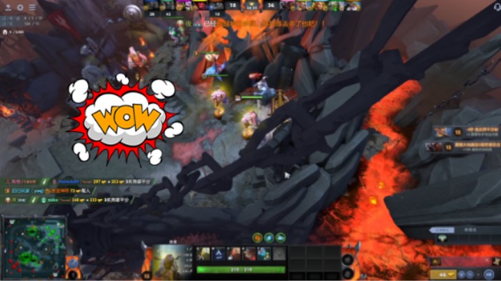 美滋滋dota2中单火枪狙击手躺赢