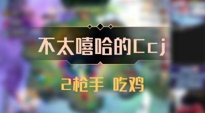 【不太嘻哈的Ccj】2枪手 吃鸡