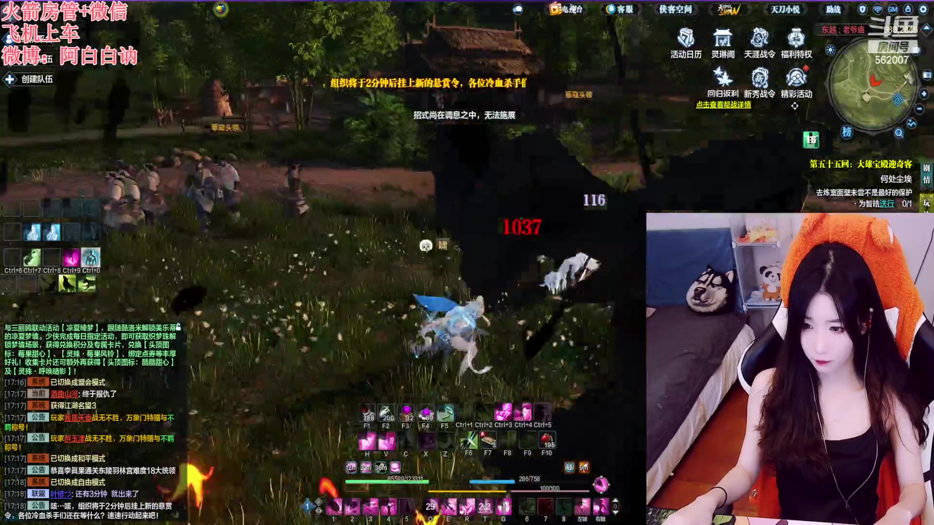 【2023-06-23 16点场】白菇凉：阿白白：玩什么呢？