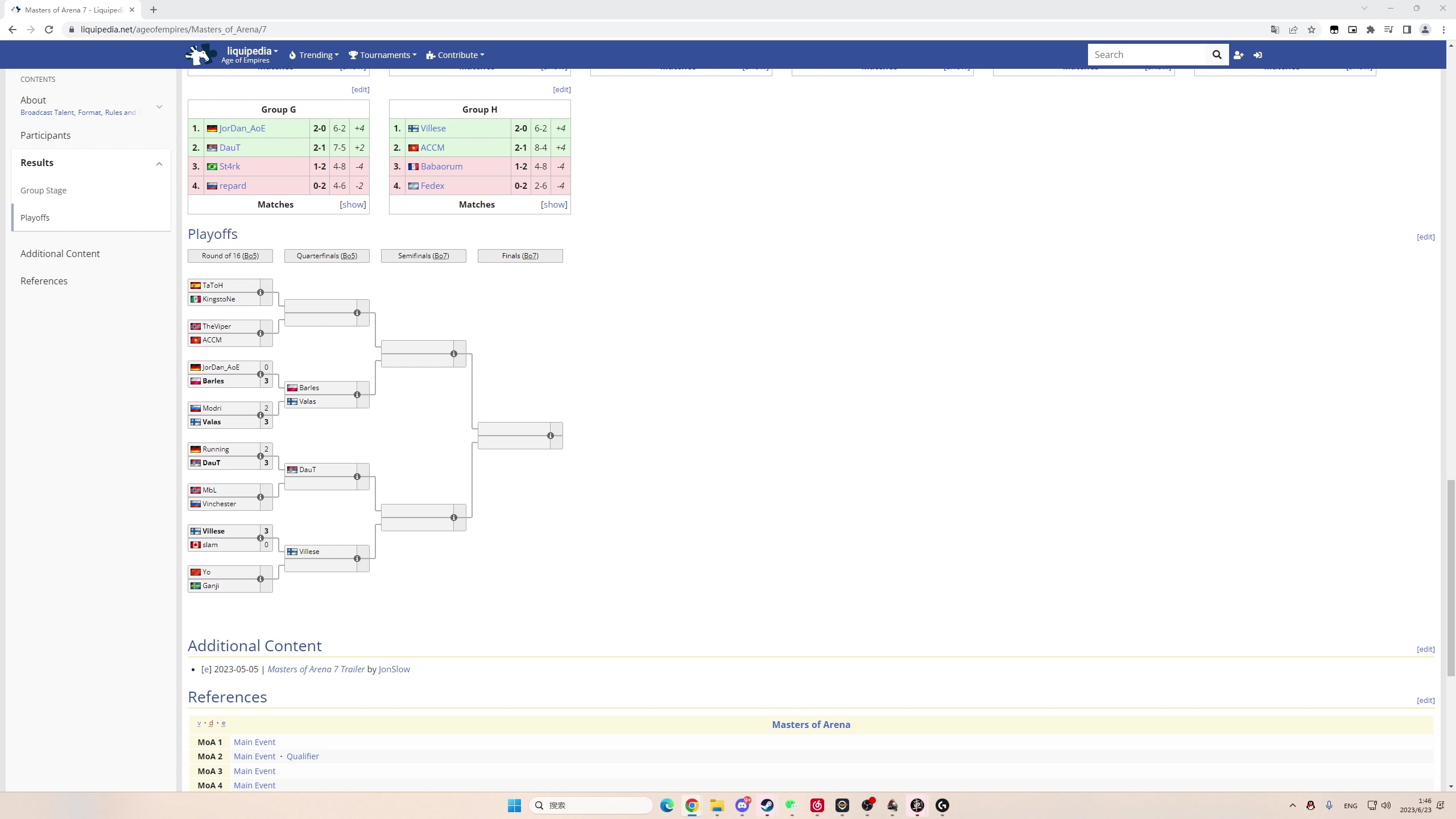 【2023-06-23 01点场】帝国时代猜火车Yo：[双倍]MBL对战温神竞技场大师杯