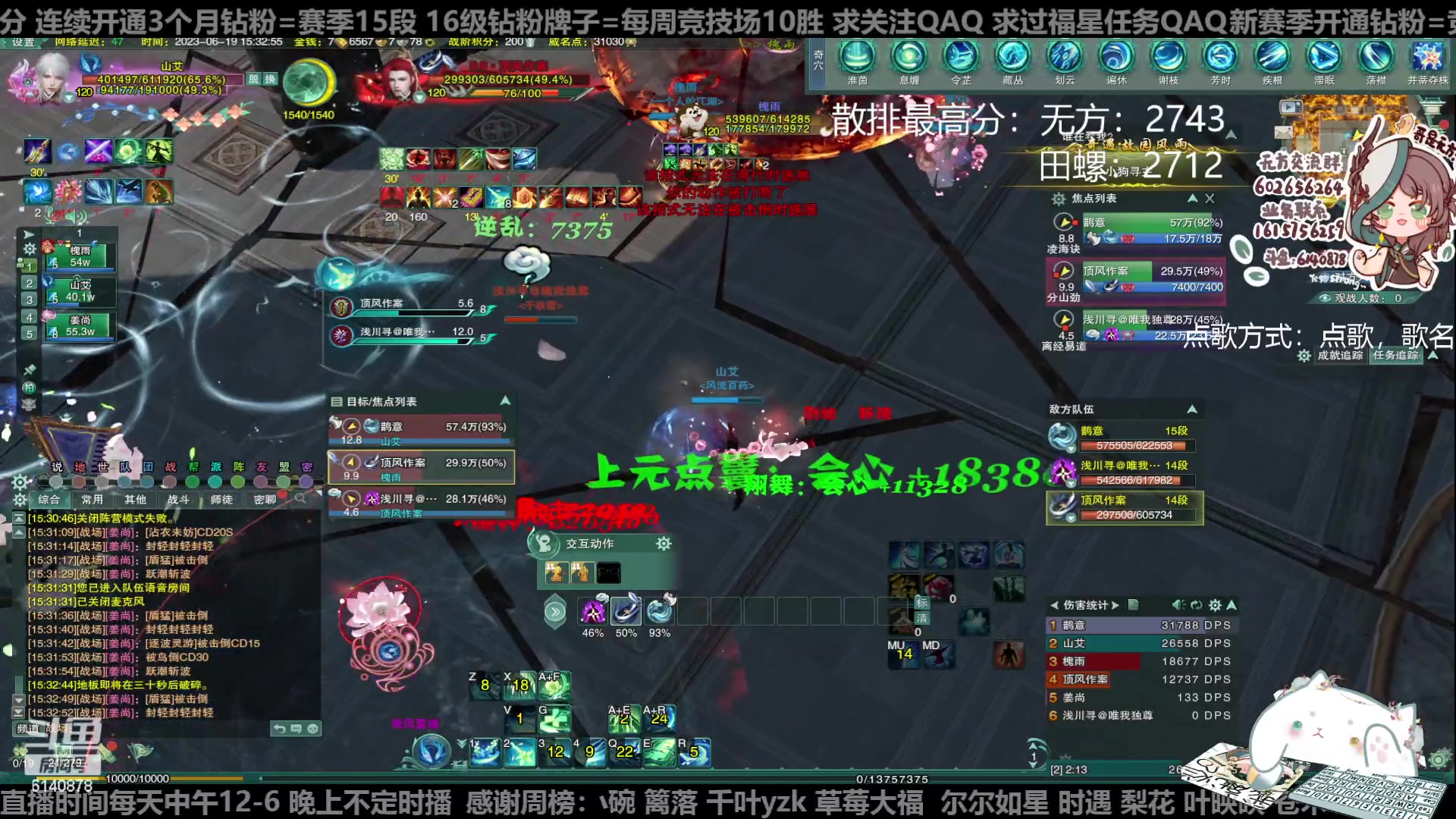 【2023-06-19 14点场】君且莫惜一：【纯开无方】知天命，逆天难