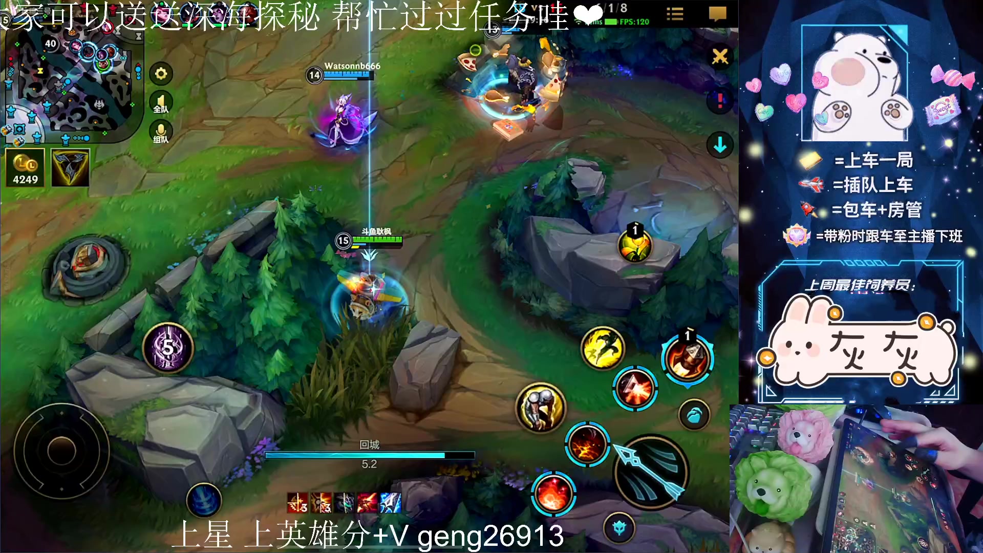 【2023-06-25 13点场】耿枫QUQ：WN 王者五排局 可帮打