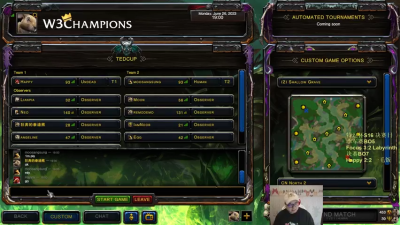 【TED出品】特逗杯S16决赛最终战 Happy vs 一毛饭 究极操作