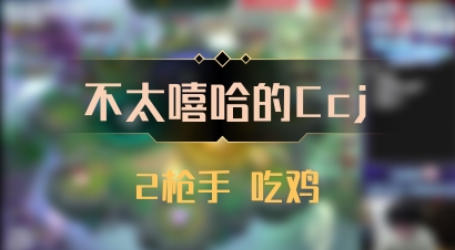 【不太嘻哈的Ccj】2枪手 吃鸡