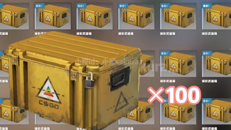 【小樱开箱】挑战最快速度开100个箱子要多久？