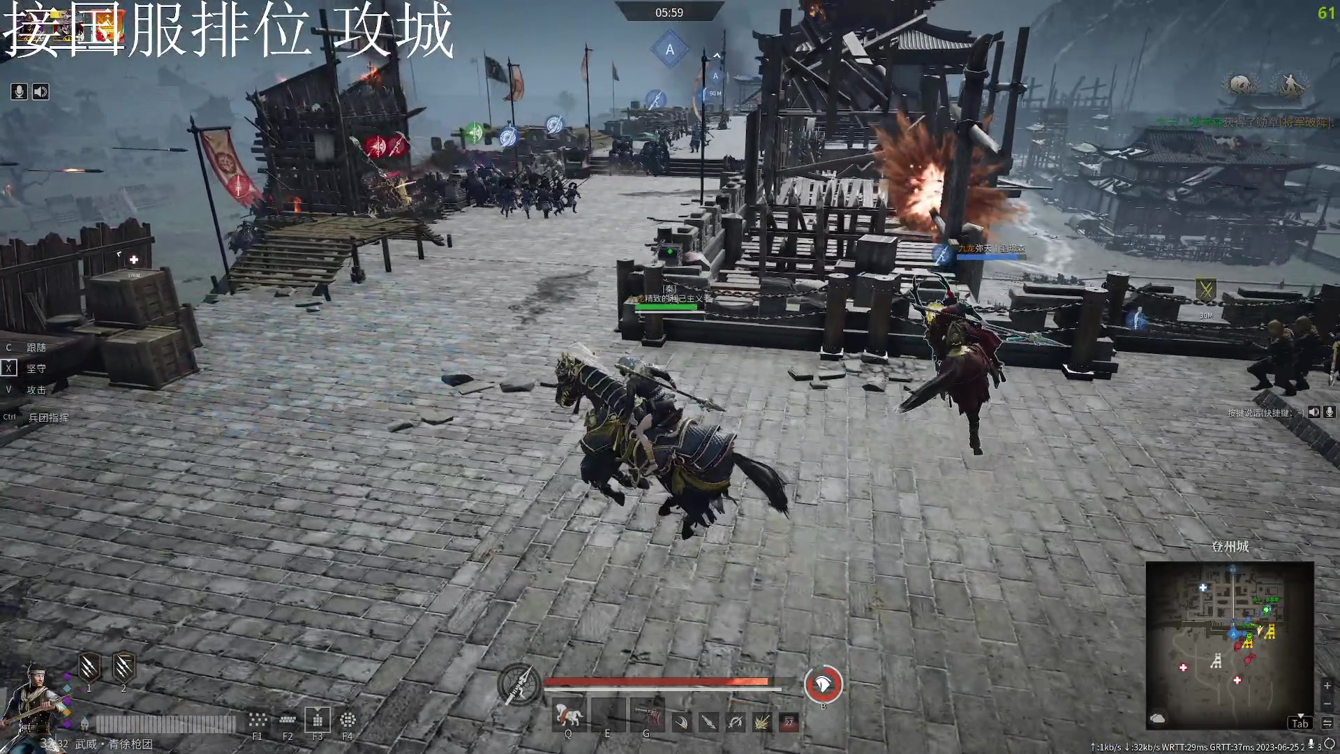 【2023-06-25 22点场】周余忘Zzz：⭐余忘⭐战意玩家水平最低一个赛季