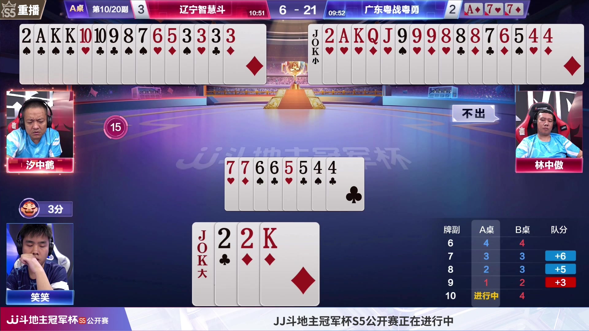 【2023-06-27 09点场】JJ斗地主官方：周二18点，C组最后一战！