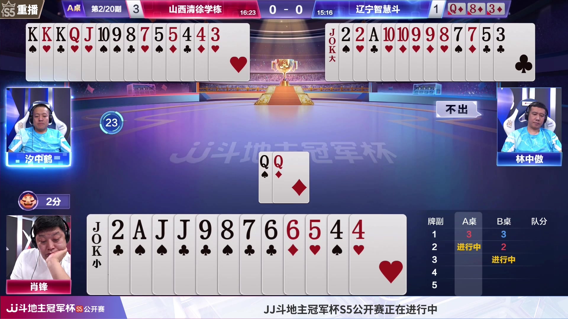 【2023-06-28 09点场】JJ斗地主官方：周三18点，S5公开赛D组开打