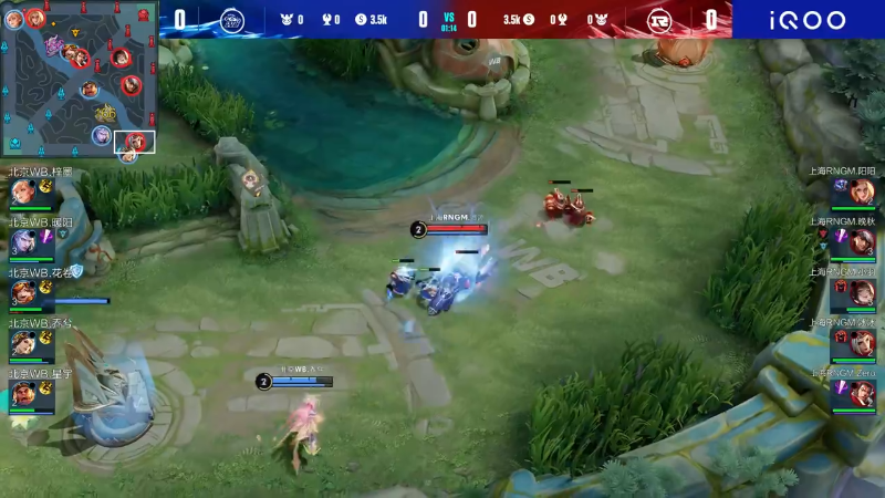 北京WB VS 上海RNG.M第1局-2023KPL夏季赛常规赛