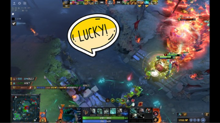 美滋滋DOTA2三号位潮汐猎人掉线回来大劣势躺翻盘获胜哈哈哈，大哥骷髅王冥魂大帝瑕不掩瑜中单痛苦女王qop也可以