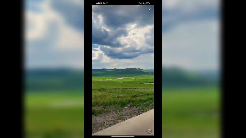 呼伦贝尔大草原美景如画，好绿啊