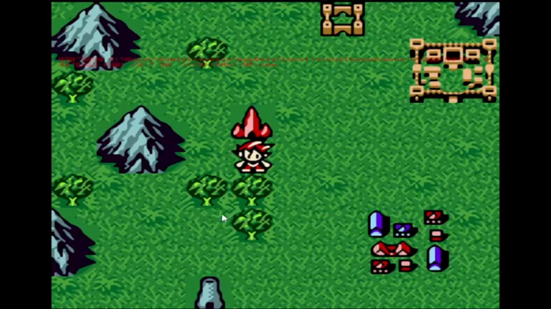 GBC圣兽物语 - 神龙传说 第33场土之圣兽塔