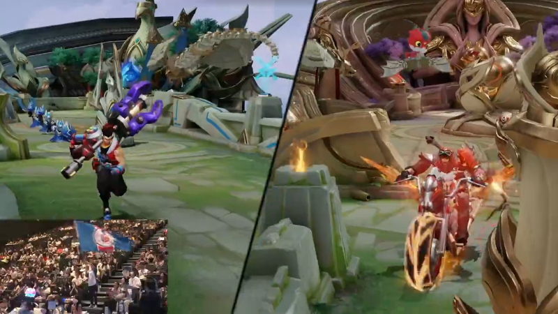 杭州LGD.NBW VS 厦门VG第1局-2023KPL夏季赛常规赛