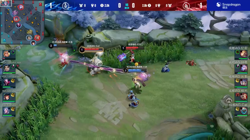 成都AG超玩会 VS 杭州LGD.NBW第3局-2023KPL夏季赛常规赛