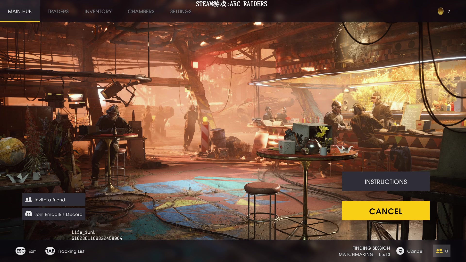 【2023-06-29 21点场】Lifeiwnl：【直播】ARC RAIDERS测试