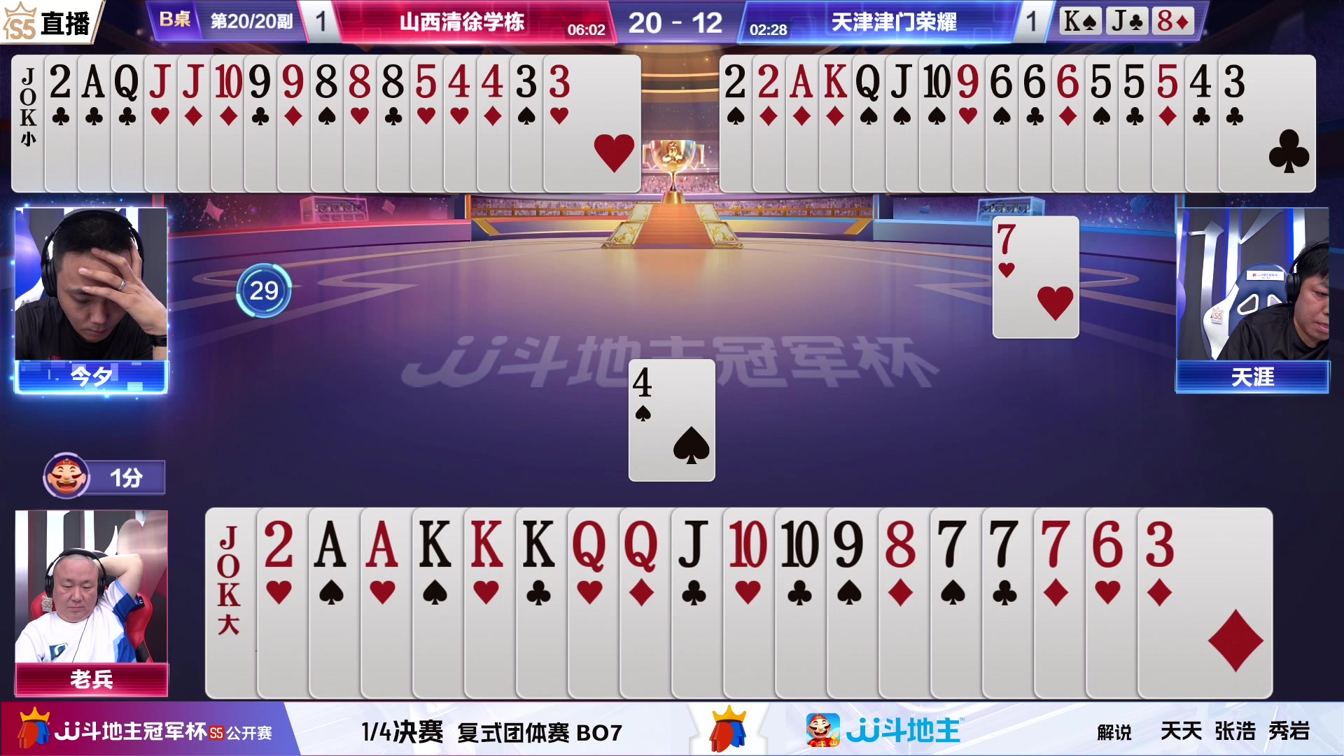 【2023-07-01 19点场】JJ斗地主官方：【观赛赢金条】斗地主公开赛直播中