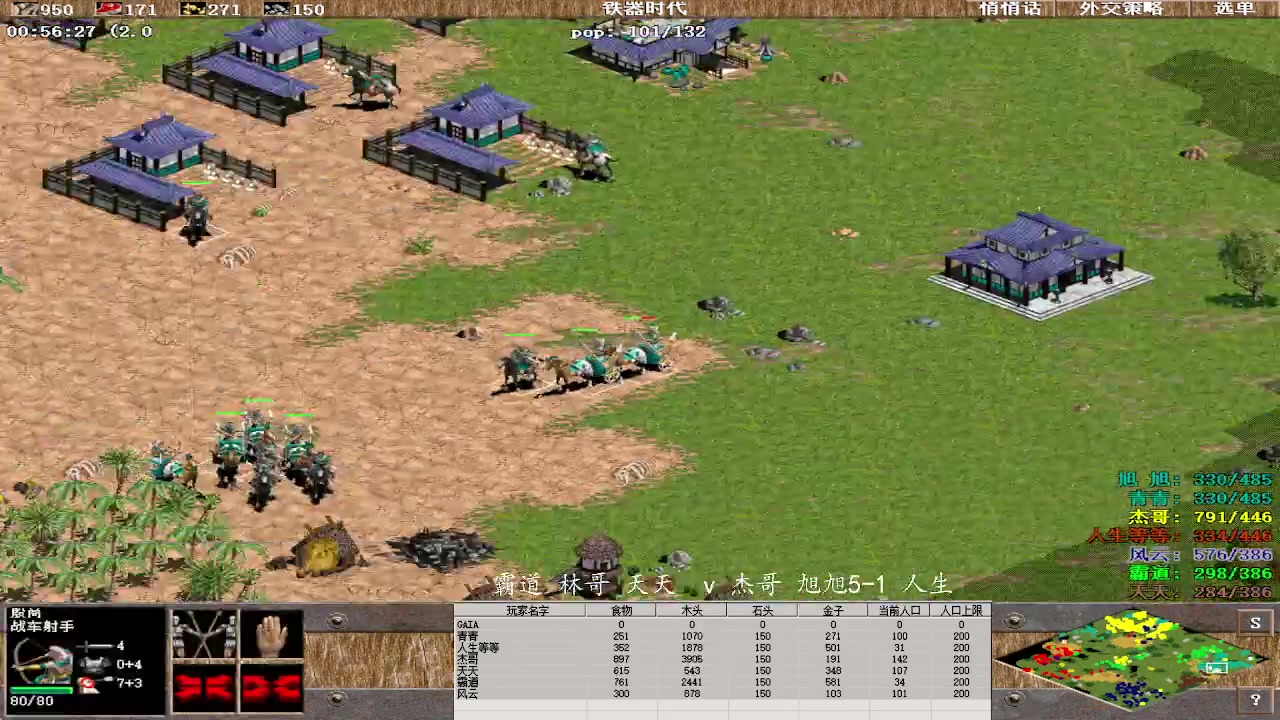 霸道 林哥 天天 3 v 2 杰哥 旭旭5-1 人生