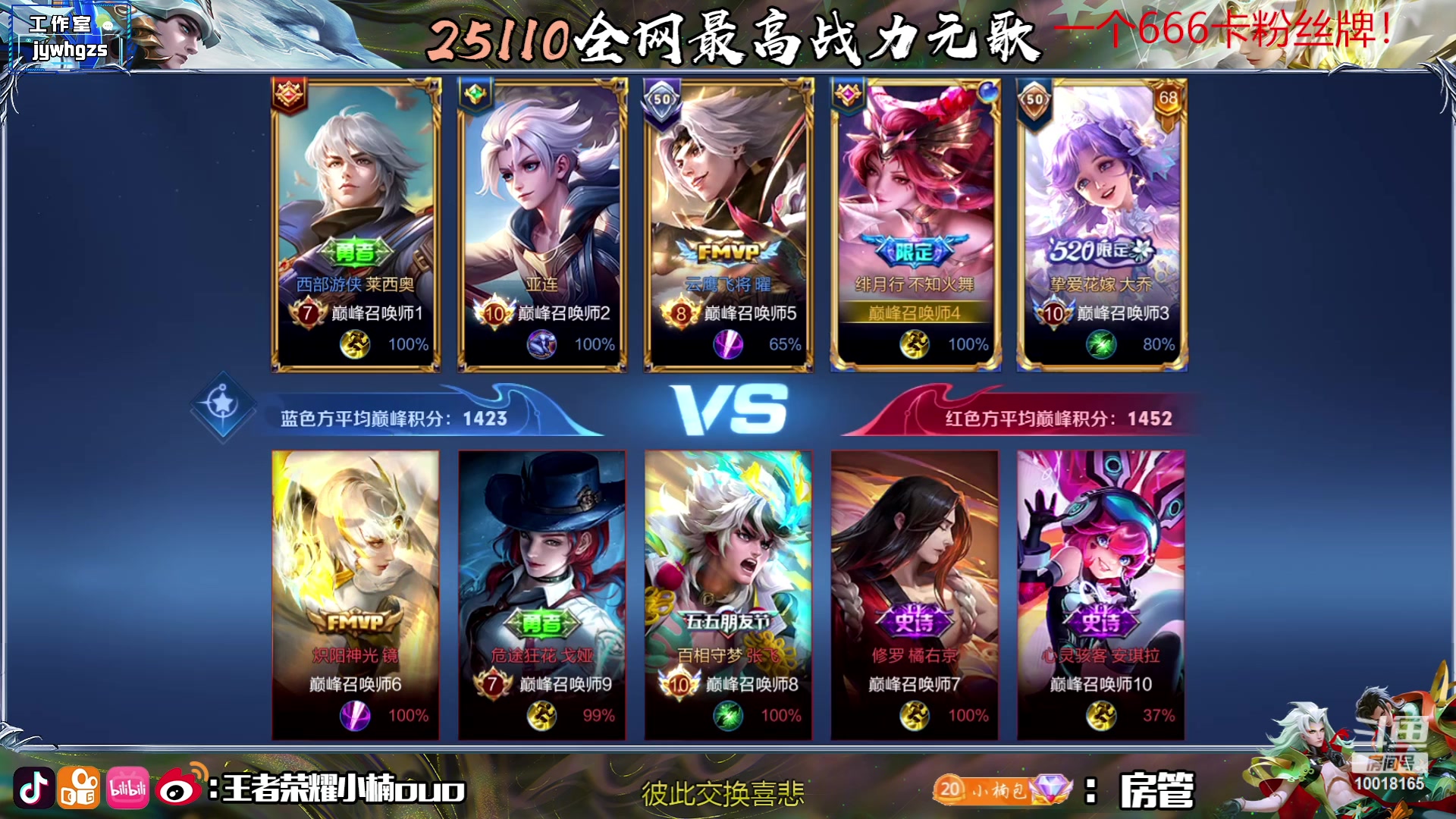 【2023-07-02 17点场】小楠ouo：一元卡男神粉丝牌（钻石双倍）