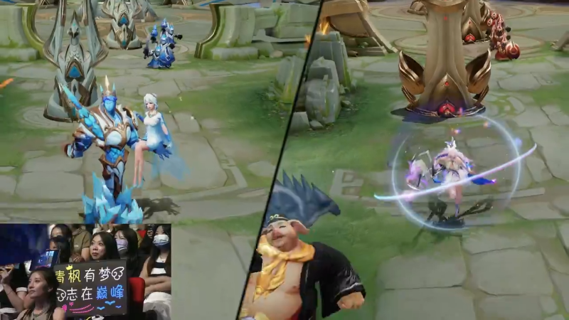 佛山DRG VS 重庆狼队第1局-2023KPL夏季赛常规赛