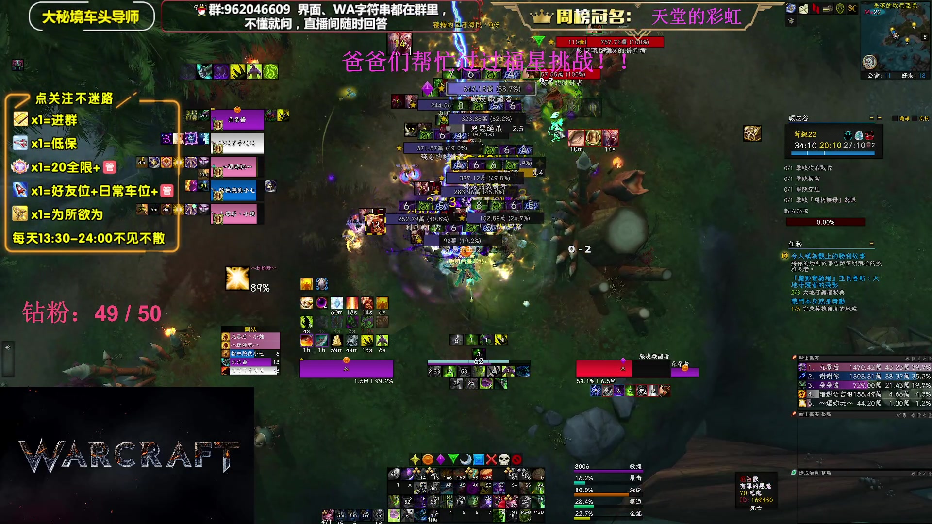 【2023-07-02 23点场】大嘴geigei：大嘴：大秘境单刷导师，亚服世界之树！