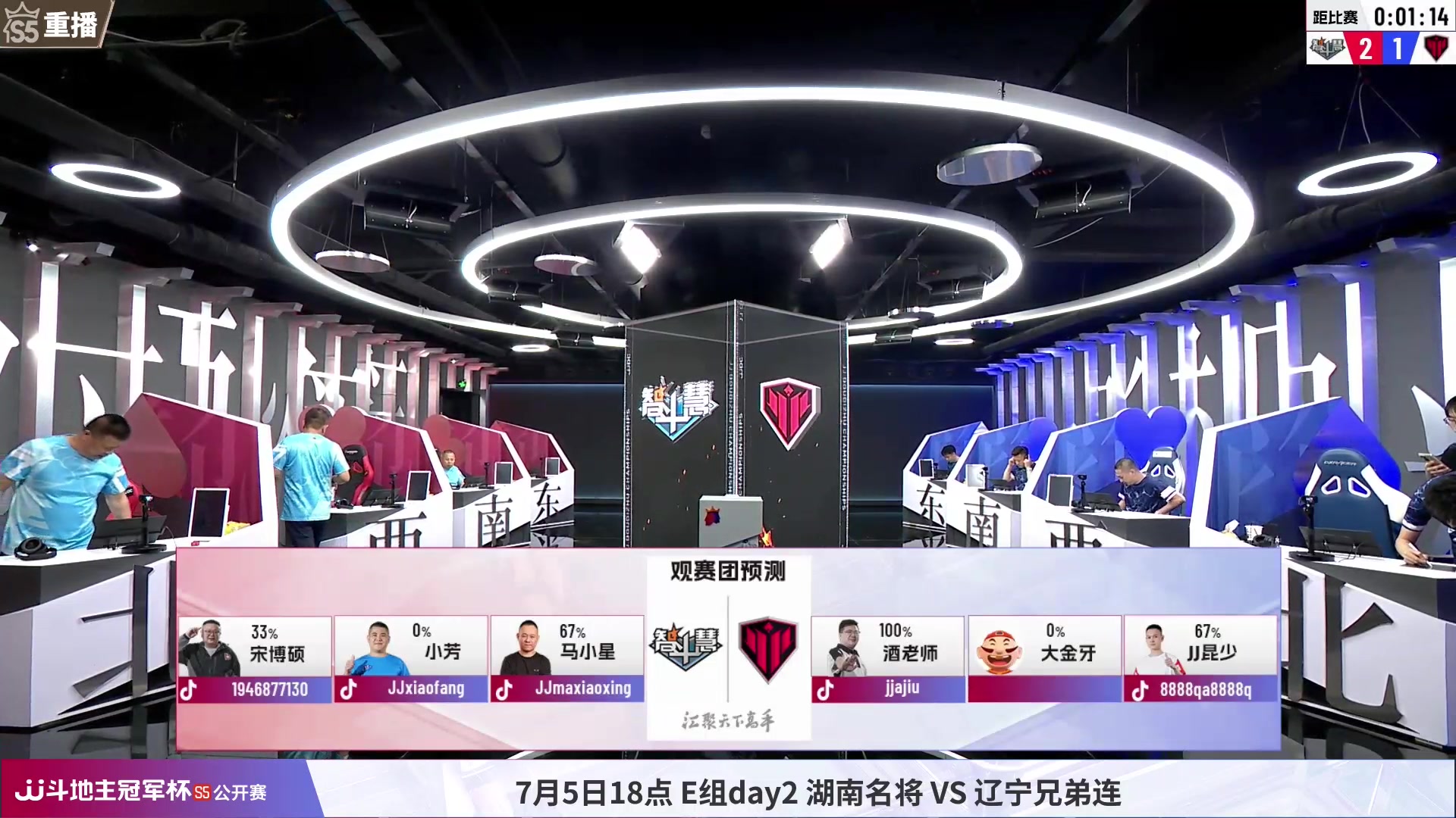 【2023-07-03 05点场】JJ斗地主官方：周二18点，公开赛E组开打