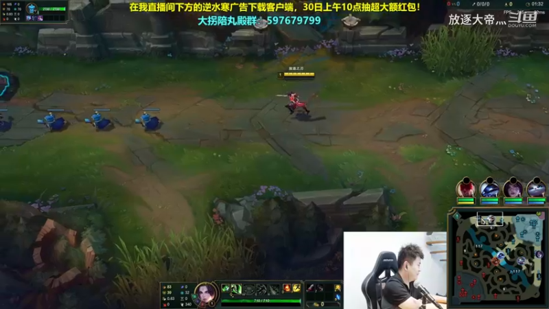 P5锐雯对线大虫子