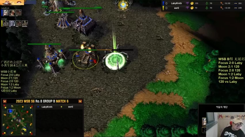 【TED出品】WSB B组 120 vs Laby 天堂地狱之战