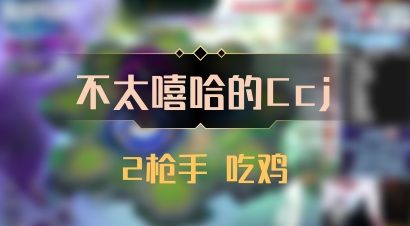 【不太嘻哈的Ccj】2枪手 吃鸡