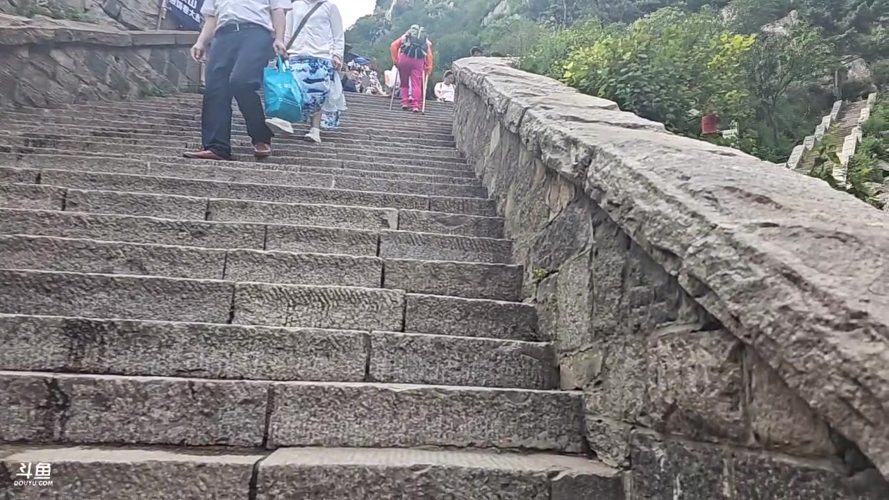 【2023-07-06 15点场】蓝战非OvO：今天爬泰山～环游第112天