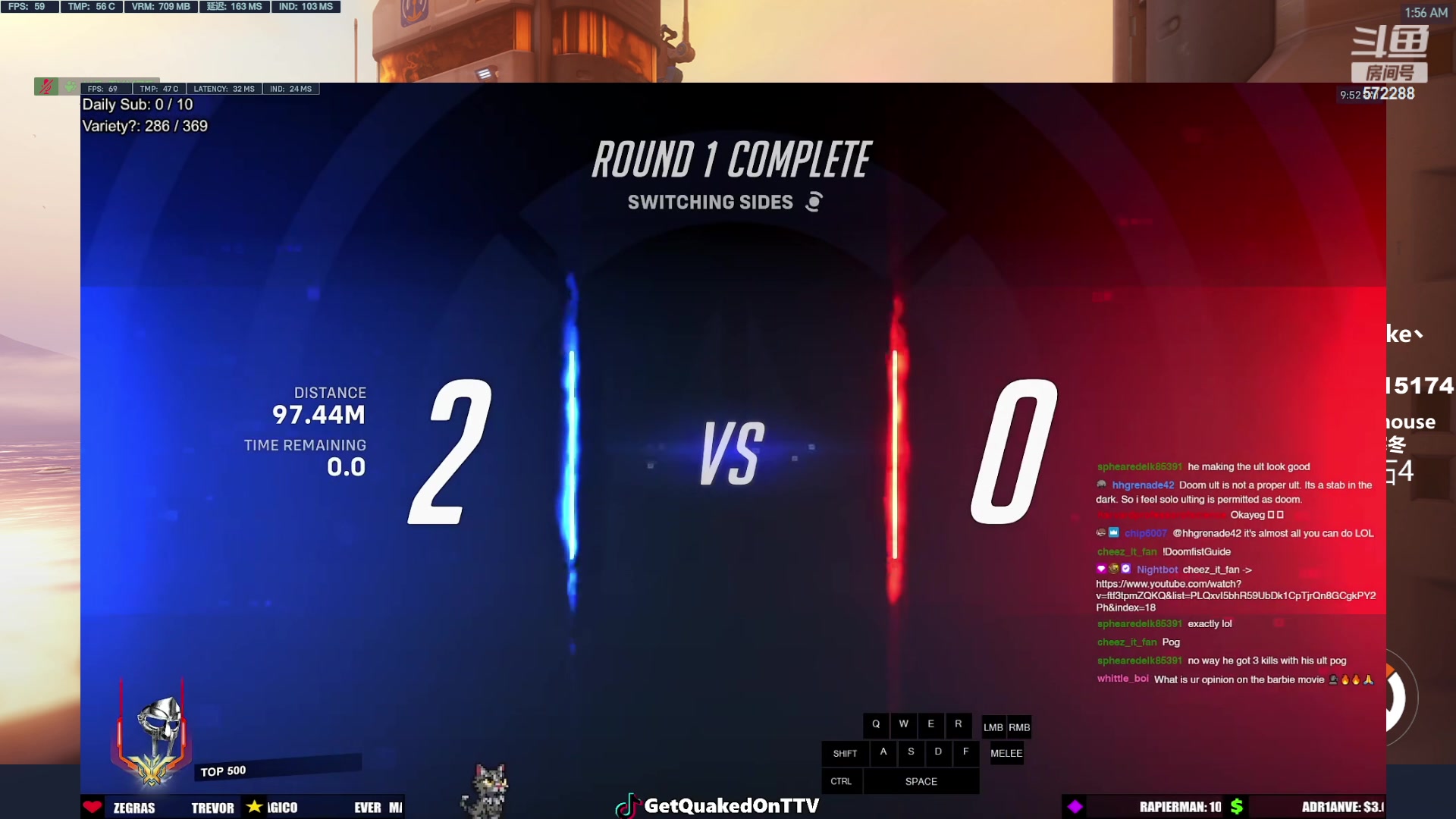 【2023-07-07 01点场】Cnzlike：源氏秒刀流  新人主播求关注