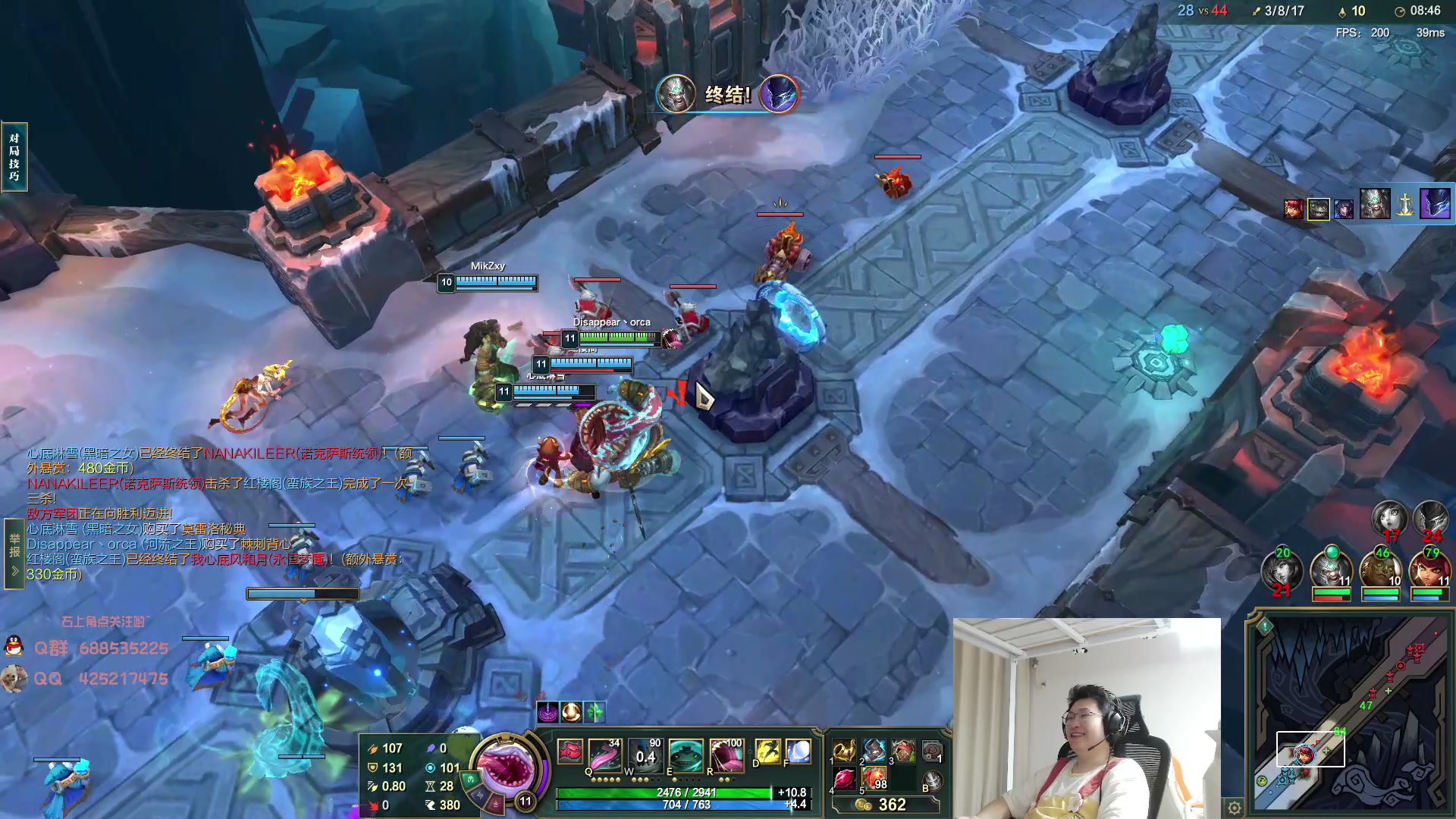 【2023-07-07 04点场】兮饭锐雯：大乱斗小王子回归