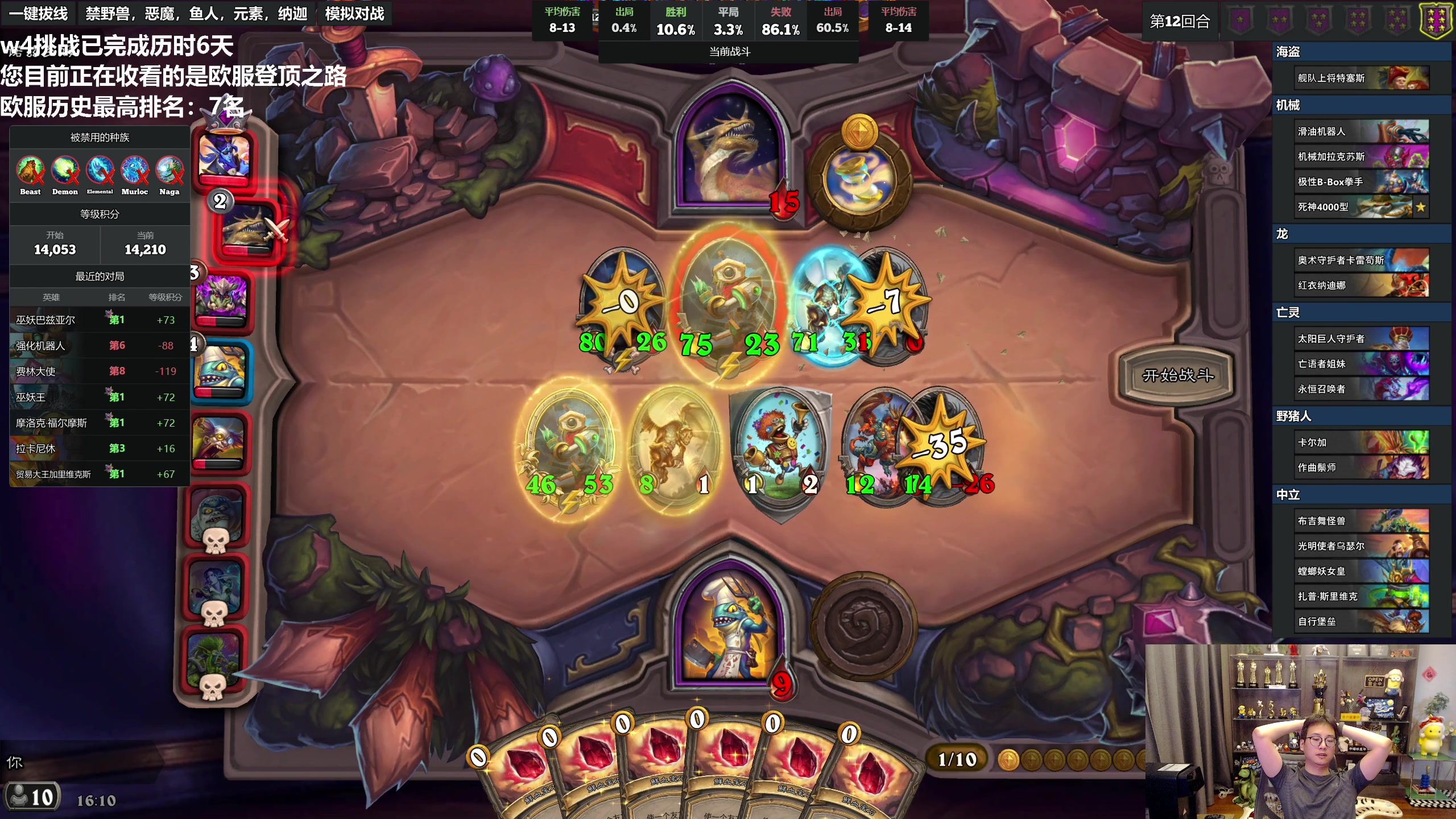 【2023-07-07 15点场】衣锦夜行：欧服第七登顶ing！！！！